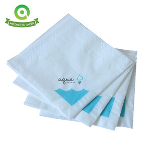 Tovaglioli monouso personalizzabili a 2 strati con Logo prodotti per l'igiene personale in stile borsa - Product Image 1