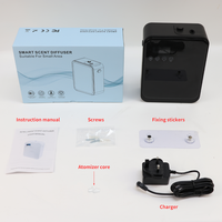 Diffuseur nébulisant électrique ultra silencieux, nouvelle arrivée, contrôlé par application, pour usage domestique, diffuseur d'huiles aromatiques sans eau