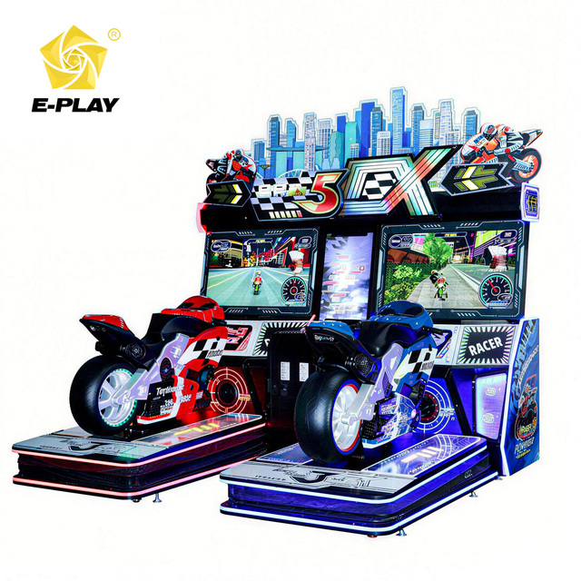 Eplay 5DX Racing Motorcycle Attractive Arcades Machine 220V Coin Operated Game Machine 1year Warranty Wholesale Price