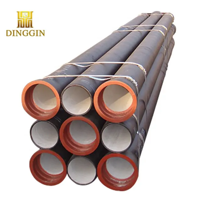 ISO2531 PUSH ON JOINT TYTON TYPE DUCTILE CAST IRON PIPES MANUFACTURER CHINA WATER SUPPLIER DUCTILE CAST IRON PIPES FACTORY