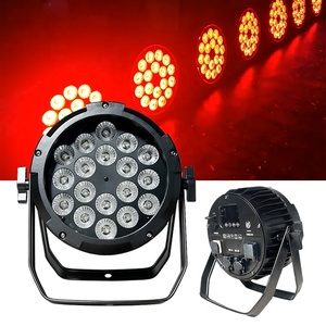 Feiyueyue <span class=keywords><strong>DMX</strong></span> IP65 Không Thấm Nước 18X18W <span class=keywords><strong>LED</strong></span> <span class=keywords><strong>Par</strong></span> <span class=keywords><strong>18Pcs</strong></span> <span class=keywords><strong>18W</strong></span> <span class=keywords><strong>Rgbwauv</strong></span> 6in1 Ánh Sáng Sân Khấu Đám Cưới Ngoài Trời DJ Bar Với Cung Cấp Điện - Product Image 1