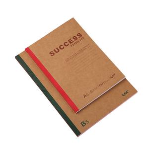 Livre en papier kraft à épaisseur multiple A5 Livre d'écriture de bureau <span class=keywords><strong>Simple</strong></span> Cute School Student Diary Notebook - Product Image 2