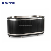 Baignoire de récupération en acier inoxydable pour bain froid, équipement de spa bien-être intérieur/extérieur avec refroidisseur pour bain de glace