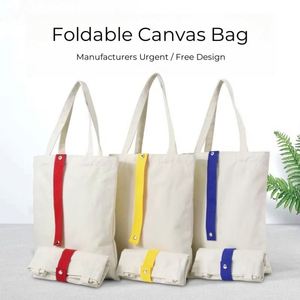 Sacs fourre-tout réutilisables pour cadeaux, sacs fourre-tout en toile de coton pour les courses avec logo personnalisé - Product Image 4