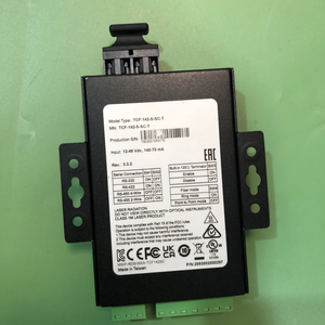 Convertisseur de média série vers fibre Mo&xa TCF-142-S-SC-T V3.3.2 12-48VDC, transceiver fibre optique industriel isolé sur rail DIN - Product Image 6