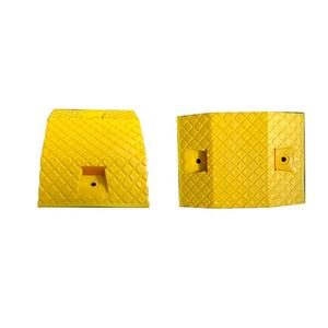 Yüksek görünürlük yuvarlak hız yumru Humps kauçuk taban <span class=keywords><strong>Driveway</strong></span> yavaşlatmak trafik işareti düşük maliyetli hız düşürücü kesici - Product Image 3