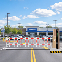 Système de barrière de stationnement intelligente personnalisé avec reconnaissance de plaque d'immatriculation, machine tout-en-un pour parking d'entreprise
