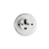 Nouvelle veilleuse LED créative à brancher avec capteur intelligent, prise murale moderne blanche pour salon et bureau
