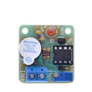 บอร์ดควบคุมการป้องกันการคายประจุเกินแบบมีเสียงและไฟแจ้งเตือน 12V LM358 พร้อมบัซเซอร์ ไม่มีระบบป้องกันแรงดันเกิน - Product Image 3