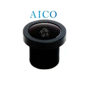 F2.1 3mega 1/2 inch 1.38mm fisheye 180 degree aspheric m12 fish eye board lens for cctv camera