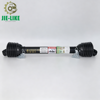 Pièces de tracteur - Arbre de transmission agricole avec tube triangulaire 6 cannelures et couvercle de protection