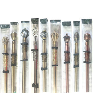 <span class=keywords><strong>Bon</strong></span> <span class=keywords><strong>prix</strong></span> embout de tringle à rideau en cristal embouts de tringles à rideau romaines torsadées <span class=keywords><strong>Double</strong></span> rideau de porte en PVE - Product Image 5