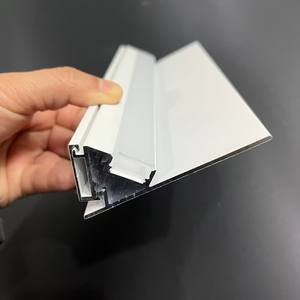 Perfil de Aluminio para Iluminación LED, Zócalo con Tira de <span class=keywords><strong>Luz</strong></span> LED Blanca, Moldura de <span class=keywords><strong>Cornisa</strong></span>, Iluminación <span class=keywords><strong>Indirecta</strong></span> de Pared - Product Image 5