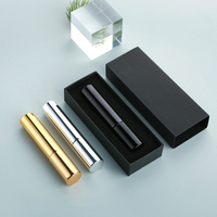 SUMEEAR Atomizadores de Perfume de Vidrio Electrochapado en Oro, Plata y Negro de 10 ml, Boquilla de Aluminio, Pulverización Fina, Antiderrames, Recargables, con Cajas