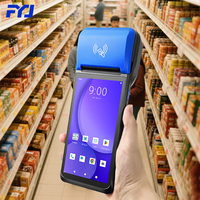 Sistema POS Móvil FYJ-F1 de 5.5 Pulgadas, Terminal de Pago Portátil con Impresora Térmica Integrada de 58 mm, Sistema POS Personalizado