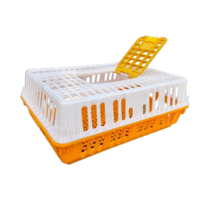 Vente en gros en usine de boîtes carrées de bonne qualité pour volailles caisses de poulet boîtes de <span class=keywords><strong>transport</strong></span> en plastique