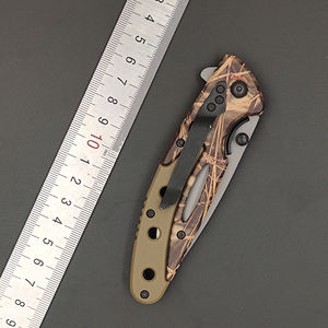 Navaja Plegable EDC de Acero Inoxidable OEM, Mango de Aluminio, para Supervivencia, Camping, Manualidades, Cortar Frutas y Cuerdas al Aire Libre - Product Image 2