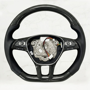 Volante de Fibra de Carbono VW Directo de Fábrica para Volkswagen <span class=keywords><strong>Golf</strong></span> 4 5 6 6r 7 7r 7.5 8 Mk5 6 7 Mk8 Polo Scirocco - Product Image 2