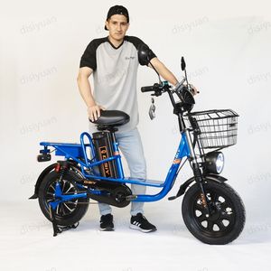 DISIYUAN 16*3.0 gros pneus e-bike meilleure vente vélo électrique fabriqué en chine vélo électrique pour la restauration rapide envoyer un vélo cargo électrique - Product Image 6