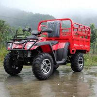 Véhicule utilitaire tout-terrain électrique pour usage agricole / Véhicule utilitaire à 4 roues avec boîte de chargement arrière 7-8 places