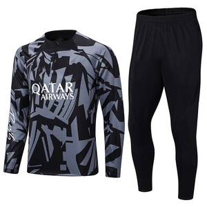 Chándal <span class=keywords><strong>de</strong></span> Entrenamiento <span class=keywords><strong>de</strong></span> Fútbol con Rayas WX25710, Chándal <span class=keywords><strong>de</strong></span> Fútbol <span class=keywords><strong>de</strong></span> Secado Rápido, Chaqueta <span class=keywords><strong>de</strong></span> Fútbol para Hombre - Product Image 3