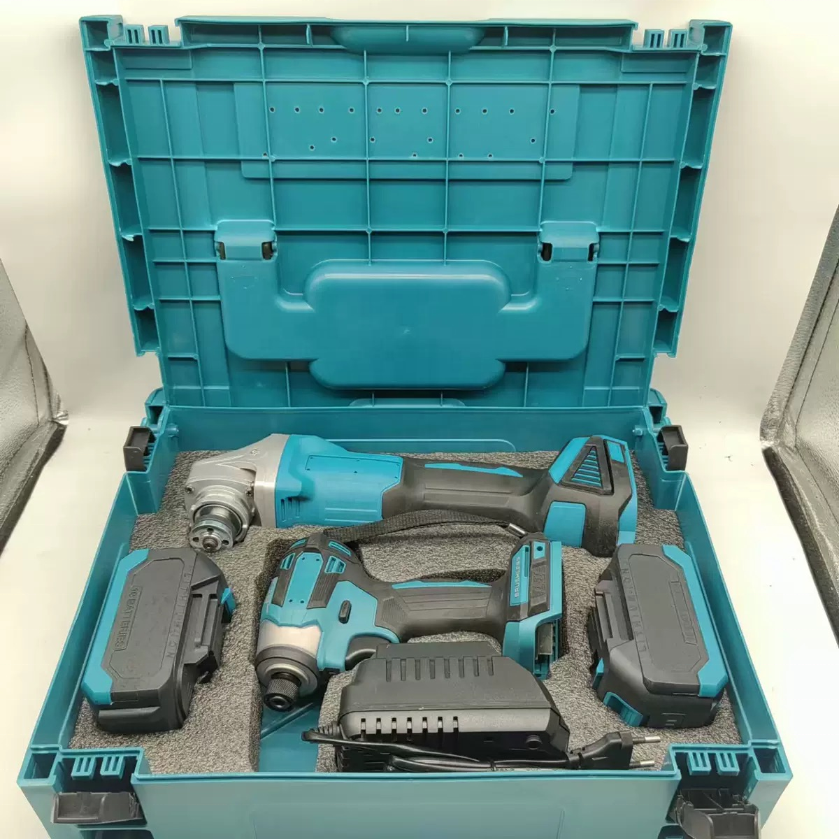 Ensemble tournevis électrique et meuleuse d'angle 2 en 1