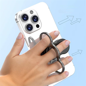 <span class=keywords><strong>Soporte</strong></span> Mecánico Giratorio 360° para Teléfono Móvil con Clip Trasero, Estable, con <span class=keywords><strong>Soporte</strong></span> Horizontal/Vertical, para Aliviar el Estrés - Product Image 4