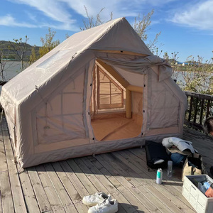 <span class=keywords><strong>Tente</strong></span> gonflable entièrement automatique 6.3 mètres carrés maison Camping Oxford tissu <span class=keywords><strong>tente</strong></span> pneumatique commande minimum - Product Image 4