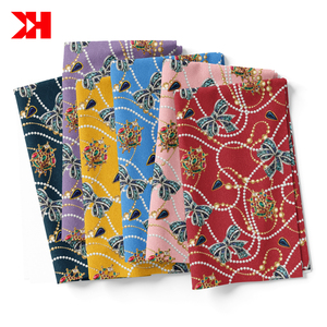 Đầy Màu sắc Tana hữu cơ tự do London bông cỏ tùy chỉnh in 100% bông vải - Product Image 1