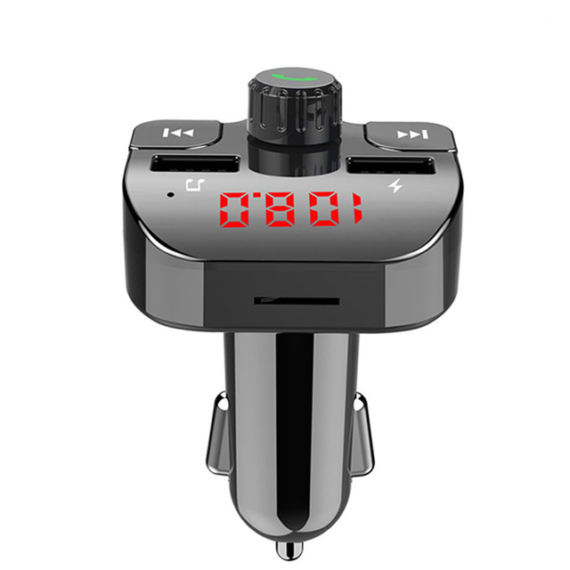 Wholesale Bluetooth MP3 Player Car FM Transmitter Phone Hands-free Lossless Audio Voice Navigation Kit
