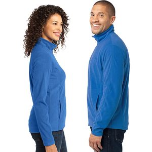 Custom Embroidered Lightweight Fleece <b>Jacket</b> For Men <b>Zip</b> <b>Up</b> Outerwear Winter Wear - Product Image 5
