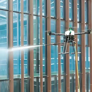 JIUSI D15R Drones Profesionales para Limpieza de Paredes y Edificios, Limpieza de Ventanas, Limpiador de Alta Presión con Agua Fría - Product Image 1