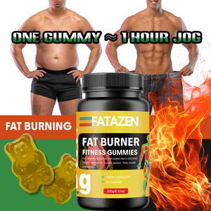 OEM Enhances Fat Burner Accelerates Metabolism Natural Ingredients Sugar <b>Free</b> Gelatin <b>free</b> Based Green Coffee Fitness Gummies - Product Image 3