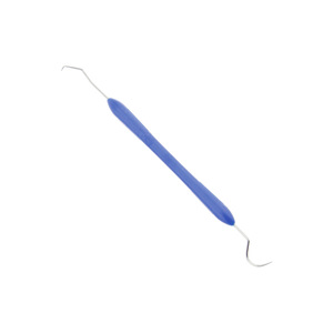 Instruments d'examen dentaire jetables, sonde double-embout en plastique avec pointe en acier inoxydable, manche ABS, vente en gros - Product Image 2