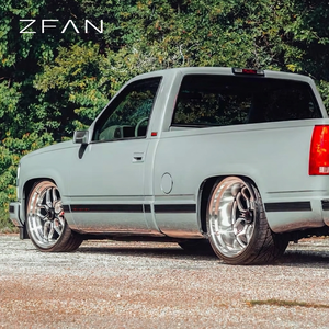 Jantes en alliage forgé ZFAN 18-30 pouces 6x139.7 8x170 8x180 en aluminium 6061-T6 à concavité profonde 6/8/10 trous pour camions lourds Ford GMC - Product Image 4
