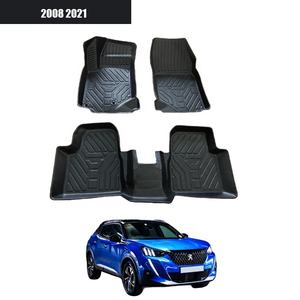 <span class=keywords><strong>Tappetini</strong></span> Interni di Lusso per Auto, Pieghevoli 3D in TPE, Tappeti con Forte Presa per Interni Auto, Decorazione per <span class=keywords><strong>PEUGEOT</strong></span> <span class=keywords><strong>2008</strong></span> 2021 - Product Image 1