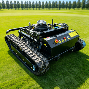 Robot Cortacésped Inalámbrico de Grado Comercial con Control Remoto, Batería de Larga Duración y Rotación Cero para Campos de Golf - Product Image 4