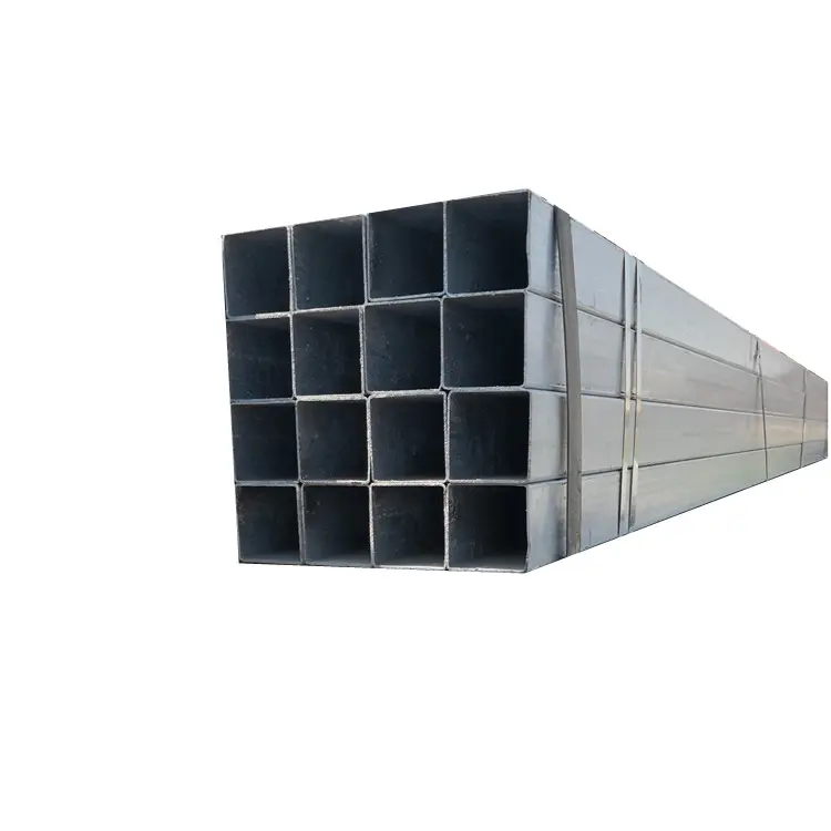 Tubo cuadrado y rectangular de acero galvanizado dx51d 42,2 50x50mm x 1,55mm 90mm 888 proveedores para invernadero