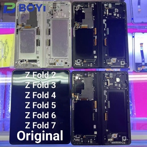 Écran LCD AMOLED d'origine pour <span class=keywords><strong>Samsung</strong></span> Z Fold2 3 Fold4 Fold5 Fold6 Fold7 Flip 2 3 <span class=keywords><strong>4</strong></span> 5 6 7 – Pièces de rechange pour téléphone portable - Product Image 1