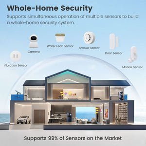 Sonnette sans fil Tuya Wifi avec détecteur de son et de lumière, alarme, CO, VOC, PIR, lumière nocturne pour bureau et maison - Product Image 3