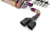 MPER pour Porsche Cayenne 958 Turbo S GTS 4.8T, échappement Catback Valvetronic, titane léger, son agressif, Plug and Play