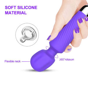 Vibratore AV Resistente all'Acqua in Silicone Sicuro per il Corpo, Stimolatore Clitorideo con 20 Modalità e 8 Velocità, Giocattolo Sessuale per Donne - Product Image 3