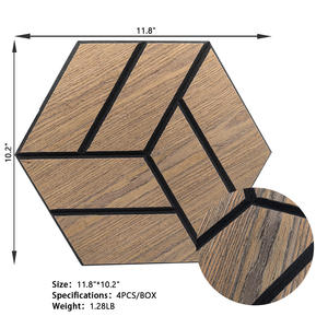 KASAROパーソナライズされた六角形音響パネルモダン防音壁タイルスタイリッシュなホームインテリア用 - Product Image 3