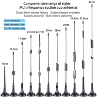 Antenne de Communication GSM à Gain Élevé 5 dBi Personnalisée (avec Base Magnétique) Antenne Extérieure Parabole Wi-Fi 2G+3G+4G+5G IP67