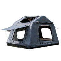 Tente de toit de voiture gonflable Zentopia pour le camping en toutes saisons, imperméable, pour 4x4, pas de montage requis