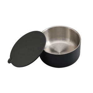 Bol de service en acier inoxydable à double paroi avec couvercle, serveur thermique - Product Image 4