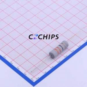 Resistencia de Orificio Pasante EWWR0006J330RT9, Componente de Orificio Pasante (THT), D8xL23.5mm, Bobinada, 330 Ohm, 5%, 6W - Product Image 1