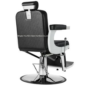 Silla de peluquero Takara Belmont clásica para silla de estilista de barbería Silla de peluquero reclinable hidráulica negra - Product Image 5
