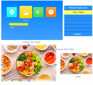 Projecteur intelligent numérique de <span class=keywords><strong>haute</strong></span> luminosité 1200 ANSI pour cinéma maison, 1920x1080P, système Android 9.0, double WiFi 5G, BT - Product Image 5