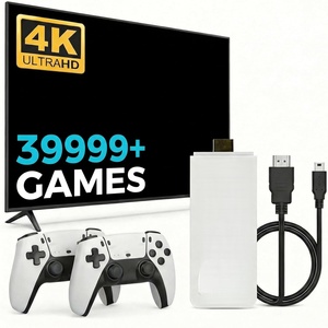 Consola de Videojuegos Clásica Inalámbrica de 2.4GHz, Salida HD para TV 4K, Más de 20000 Juegos, Consola de Juegos Retro - Product Image 1